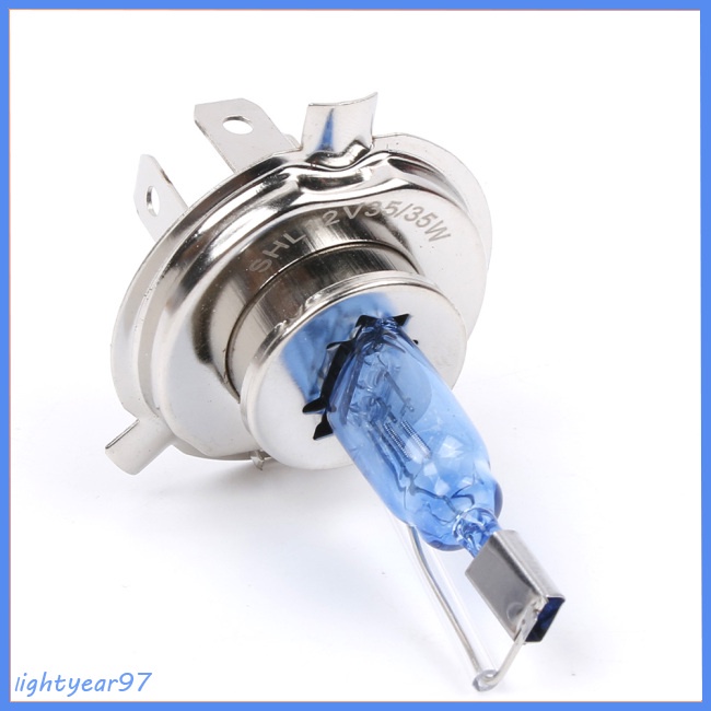 Bóng Đèn Pha Halogen H4 35W HID 6000K Ánh Sáng Trắng Dành Cho Ô Tô Xe Máy