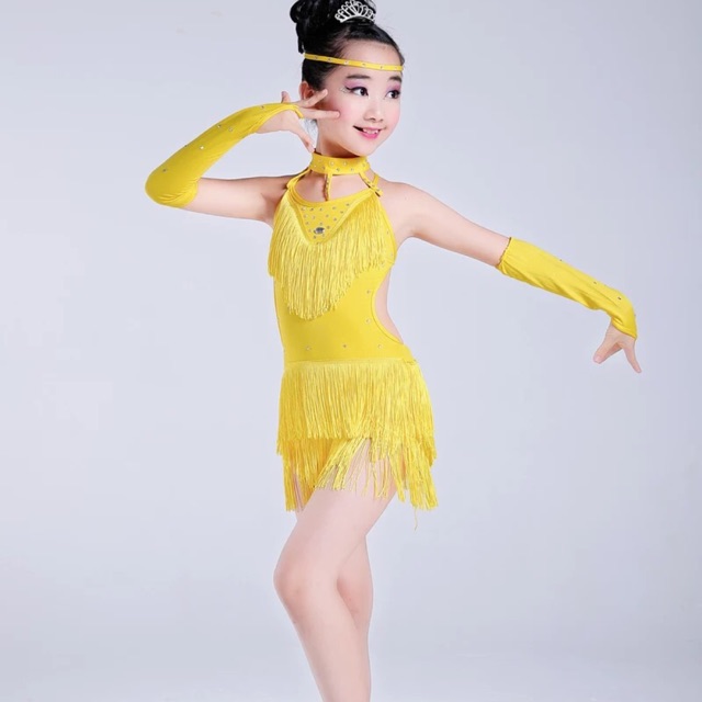 Đầm khiêu vũ trẻ e tua