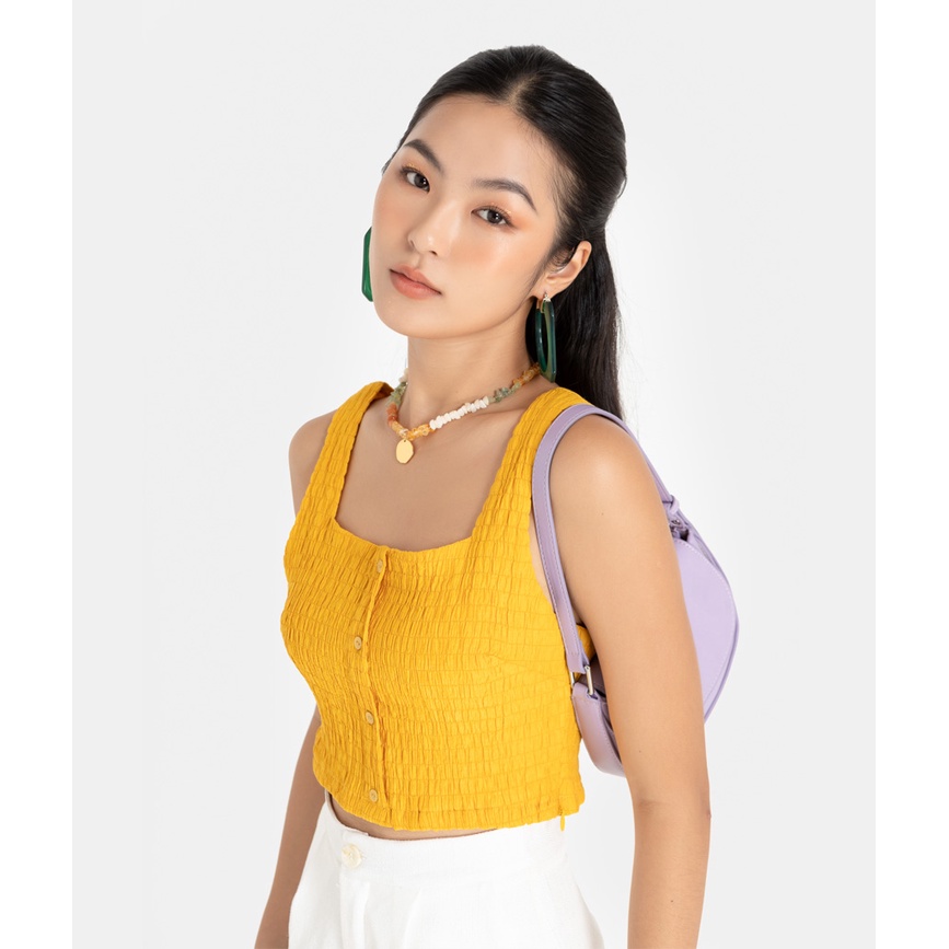 Áo Croptop Thời Trang Nữ HNOSS Hai Dây Bản To HNAKI063
