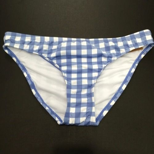 Quần bơi nữ Cremieux caro trắng xanh 8DCJF93M ( TH8980 )