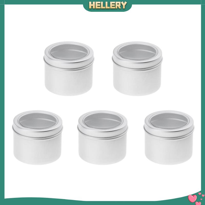 Bộ 6 Hộp Kim Loại Đựng Trang Sức / Hạt / Kem Tiện Dụng