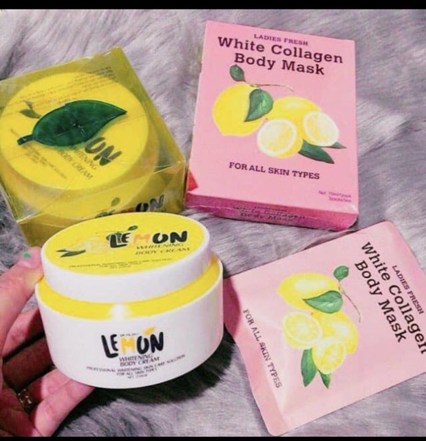 Kem Dưỡng Trắng Da Body Lemon Chanh- Tặng Gói Ủ Trăng Collagen Lemon Chanh-Chính Hãng-Date 2022 | BigBuy360 - bigbuy360.vn