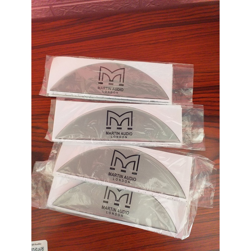 TEM DÁN THÙNG LOA THƯƠNG HIỆU MARTIN -GIÁ 1 CẶP CÓ KEO DÍNH