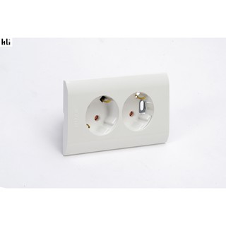 Ổ CẮM ĐIỆN HÀN QUỐC ÂM TƯỜNG DLC2218