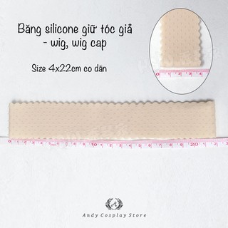 [CÓ SẴN] Băng silicon giữ tóc giả/ wig