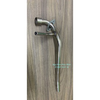 Cổ pô dành cho xe Sirius có ống hơi Inox