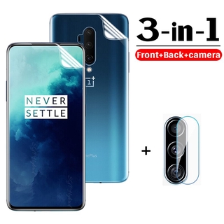 Miếng Dán Cường Lực Trước Sau 3 Trong 1 500d Cho Oneplus 7 7t Pro