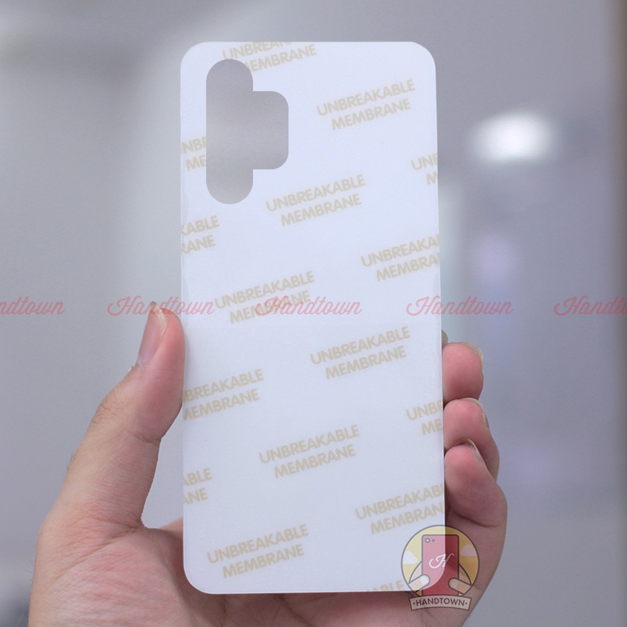 Miếng Dán PPF Mặt Lưng Samsung Galaxy A32 A52 A72 4G 5G Kính Cường Lực Dẻo Vân Cá Sấu / Hiệu Ứng Cầu Vồng / Trong Suốt