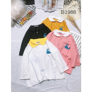 💦💦Áo polo croptop cá heo mẫu mới cực xinh💦💦