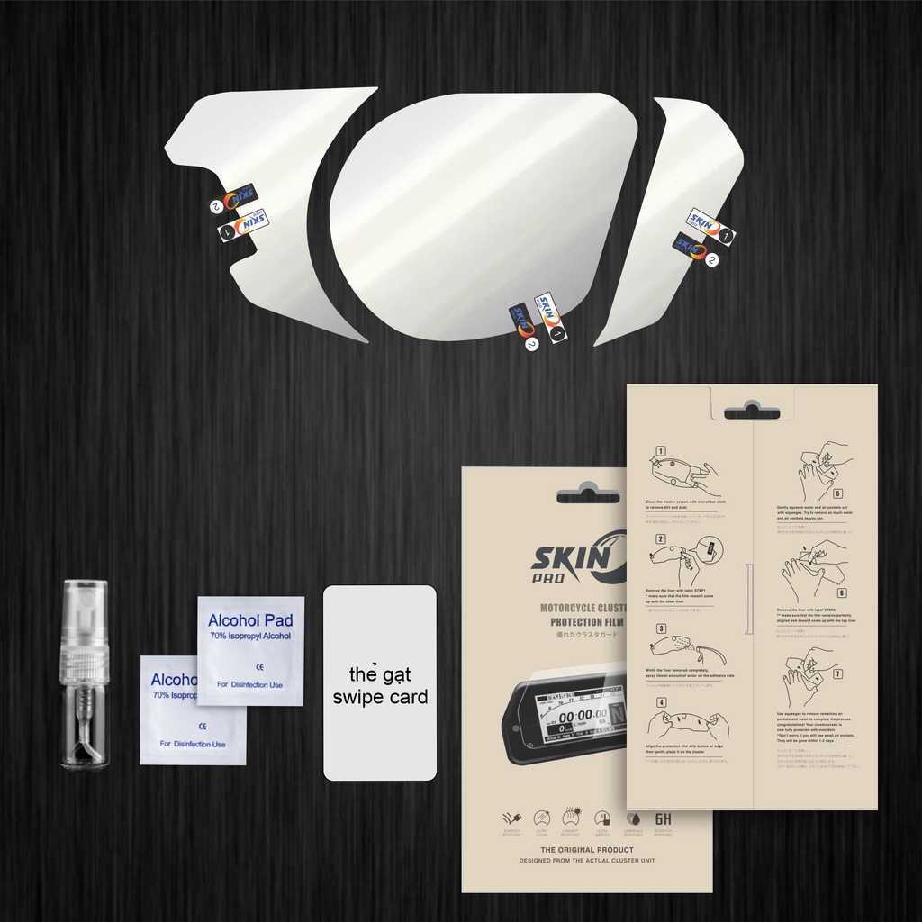 Miếng dán PPF bảo vệ mặt đồng hồ xe CBR250RR 2017 đến 2023 - HONDA CBR250RR CBR 250RR CBR 250 RR