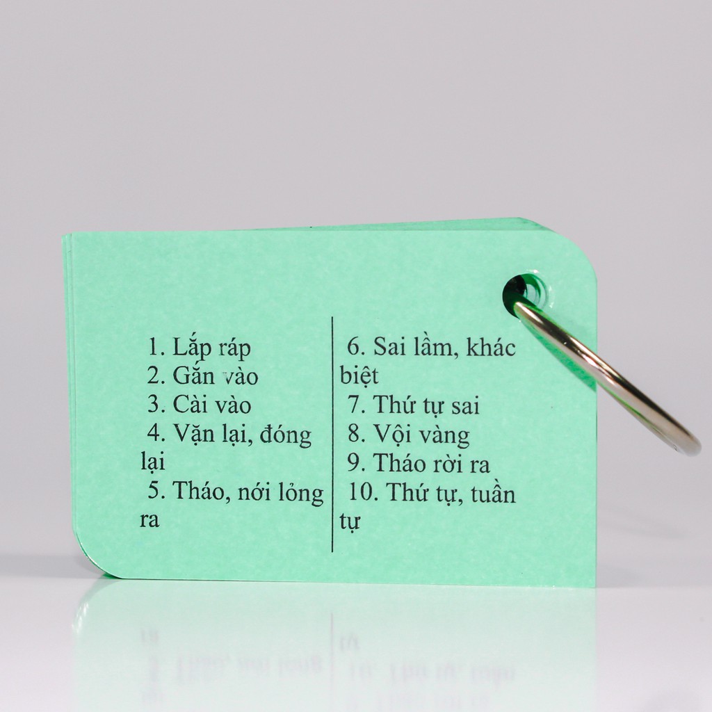 Bộ KatchUp Flashcard Từ Vựng Sơ Cấp N5,4