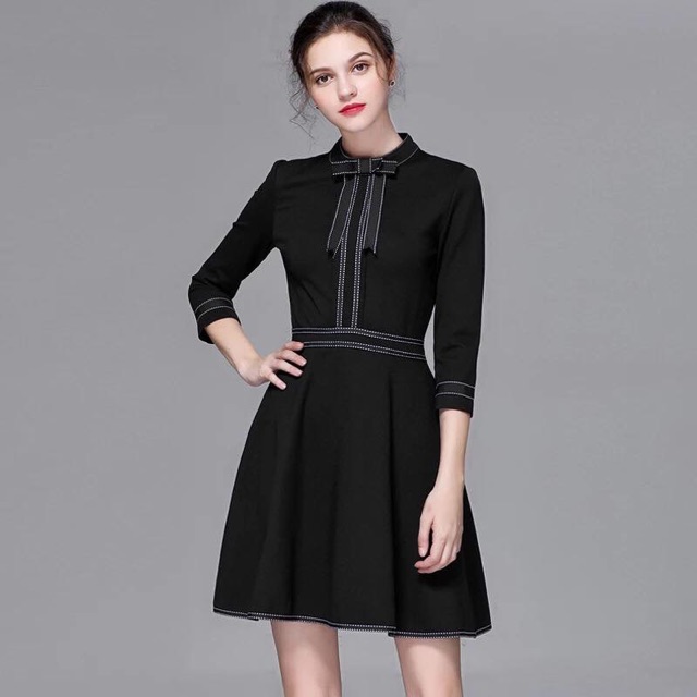 Váy Sandro Paris hàng xuất thay tag mịn đẹp!