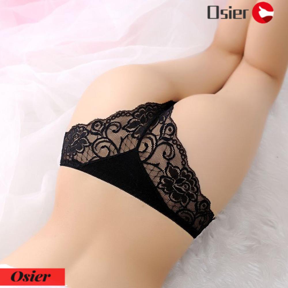 1 Quần Lót Ren Hoa Lưng Thấp Thời Trang Nữ Gợi Cảm