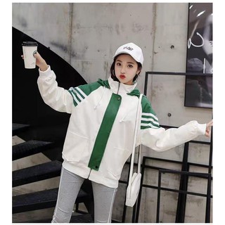 Áo Khoác Dù Sọc Tay Phi Công Có Nón❤️FREESHIP❤️