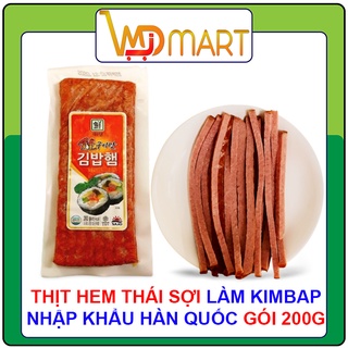 Thịt hem thái sơi làm kimbap nhập khẩu Hàn quốc gói 200g