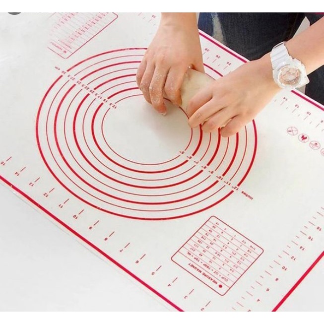 Tấm lót nướng, nhào bột sợi thủy tinh 40x30cm