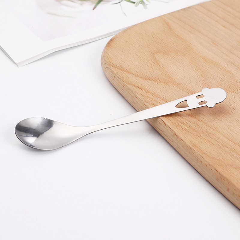 Muỗng nĩa inox hình trái tim sáng tạo