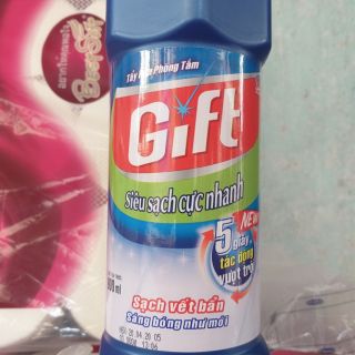 Nước tẩy toilet siêu sạch GIFT 900ML