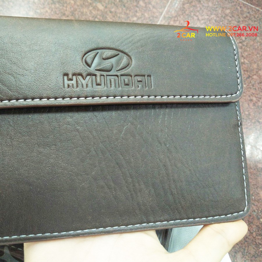 [Mã LIFEAUMAY giảm 10% tối đa 30k đơn 150k] Ví da đựng đăng kiểm, giấy tờ ô tô đủ các hãng xe