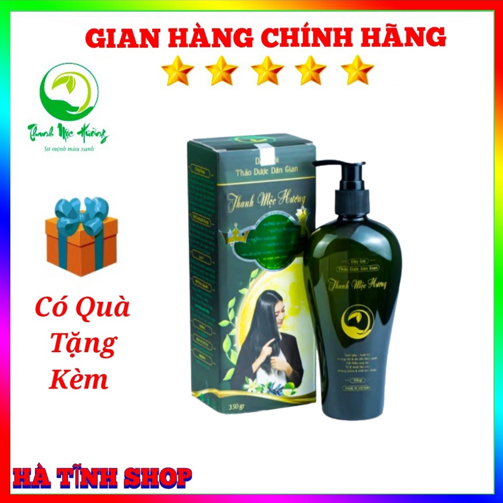 Dầu gội THANH MỘC HƯƠNG dầu gội đầu ngăn rụng tóc kích thích mọc tóc chính hãng 350ml