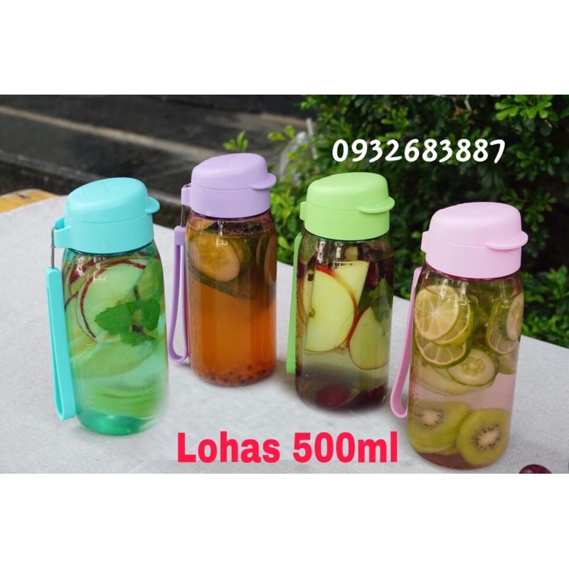 BÌNH NƯỚC LOHAS FLASK 550ML TUP