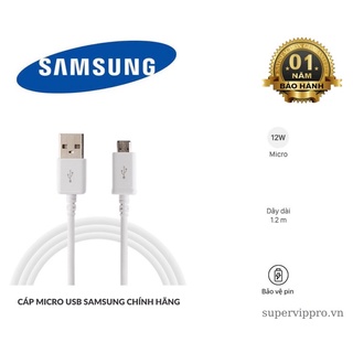 Dây cáp sạc nhanh dùng cho các dòng điện thoại samsung cổng sạc micro USB -HÀNG CHÍNH HÃNG