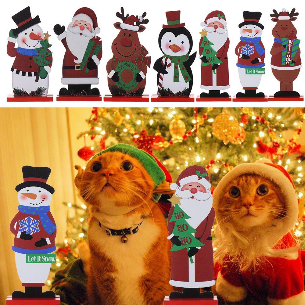 Phụ Kiện Trang Trí Giáng Sinh Hình Ông Già Noel / Người Tuyết Dễ Thương