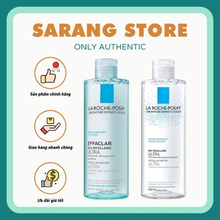 Nước tẩy trang La Roche-Posay Micella Water 400ml [Sarang Store]