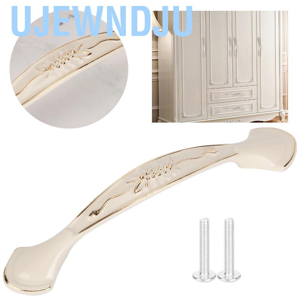 Ujewndju 10XCabinet Door Handles Cupboard Drawer Bedroom Furniture Pull +20 X Screw