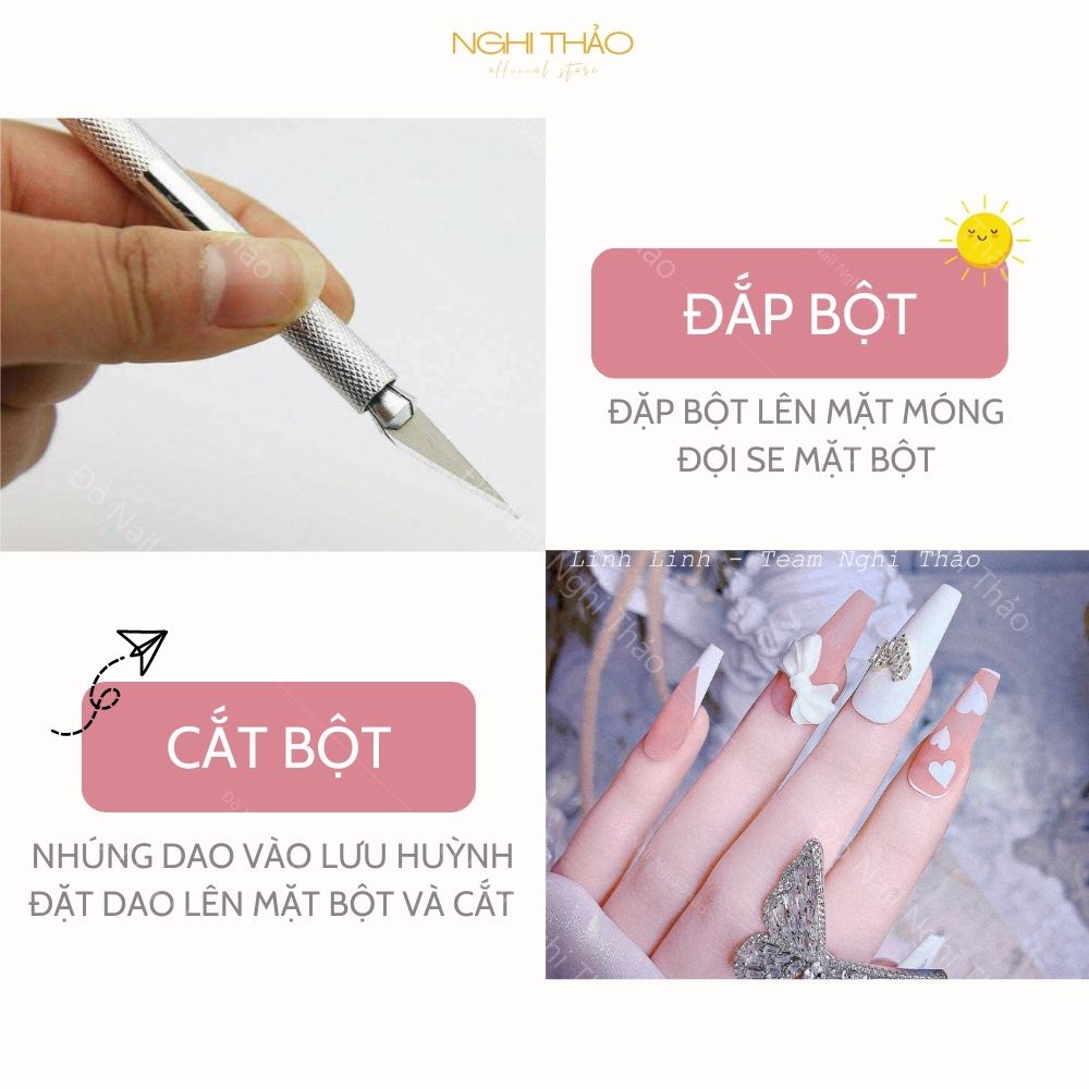 Dao cắt bột nail NGHI THẢO