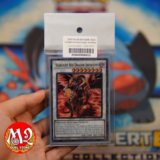 Thẻ bài yugioh DUDE-EN013	Scarlight Red Dragon Archfiend - Ultra Rare - Bảo quản M2SCCQ-LITE
