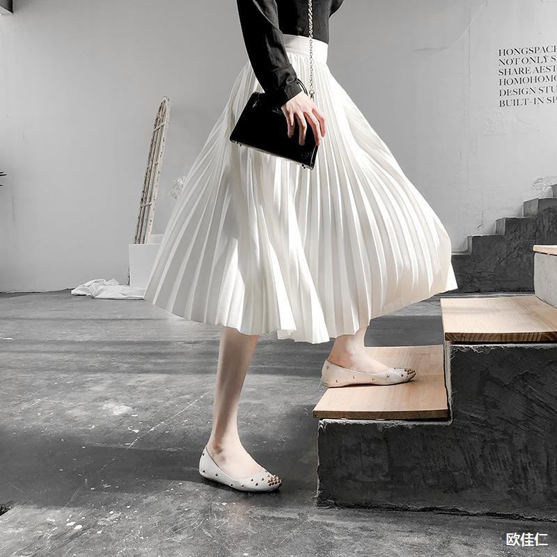 Chân Váy Trắng Xếp Ly Dài Loại 3 Hàng Vn Xuất Xưởng Freeship,Váy Xếp Li Dáng Dài Nhiều Màu Hàng Giá Rẻ Siêu Xinh | BigBuy360 - bigbuy360.vn