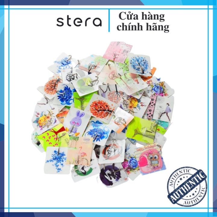 [SIÊU SALE] MÓC DÁN 3D DÍNH TƯỜNG SIÊU CHỊU LỰC (MẪU NGẪU NHIÊN)