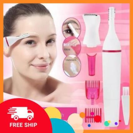 Máy cạo veet 7 trong 1 , bộ cạo đa năng, lưỡi dao sắc bén Cạo sạch lông tơ mặt Tỉa râu ria mép Cạo sạch lông Eomart
