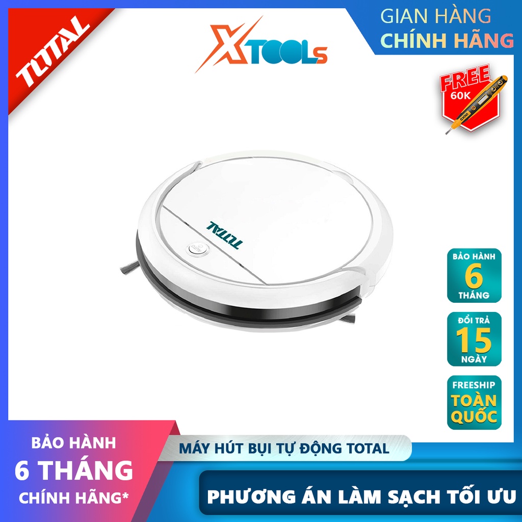 Máy hút bụi tự động TOTAL TVCRG30261 robot quét nhà chính hãng tại [XSAFE][XTOOLs]