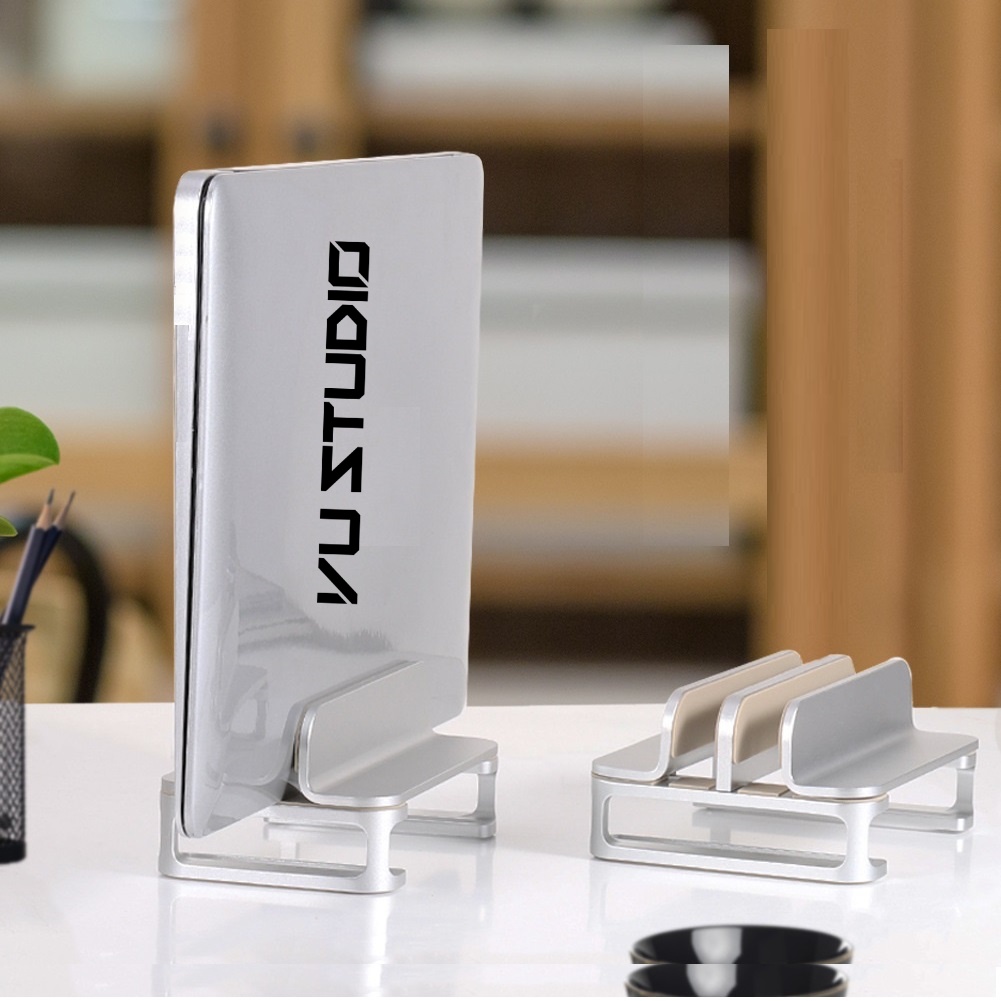 Đế dựng đứng Laptop Stand nhôm - Chân đế kẹp giữ Macbook laptop ipad Surface