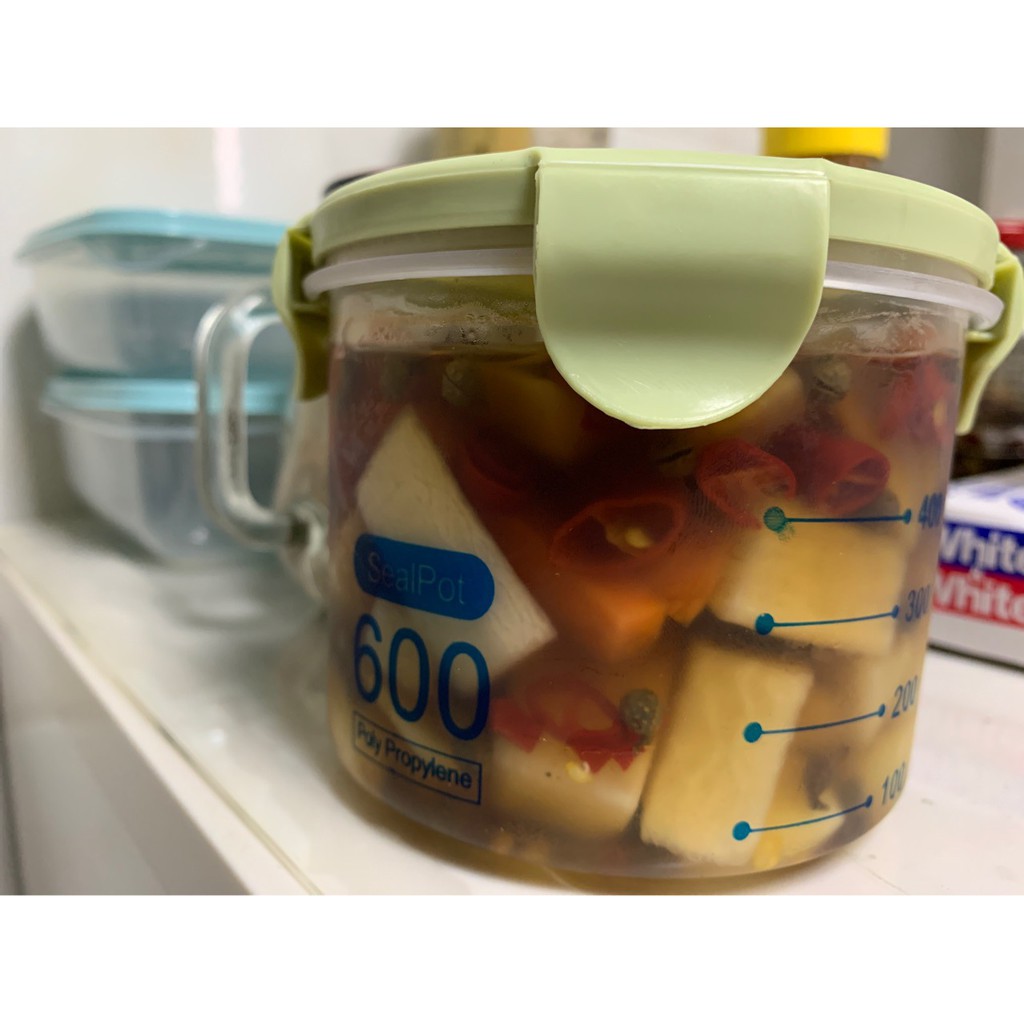 Hộp Đựng Thực Phẩm 600ml/800ml/1000ml Bằng Nhựa PP An Toàn Sức Khỏe, Không Mùi Nhựa