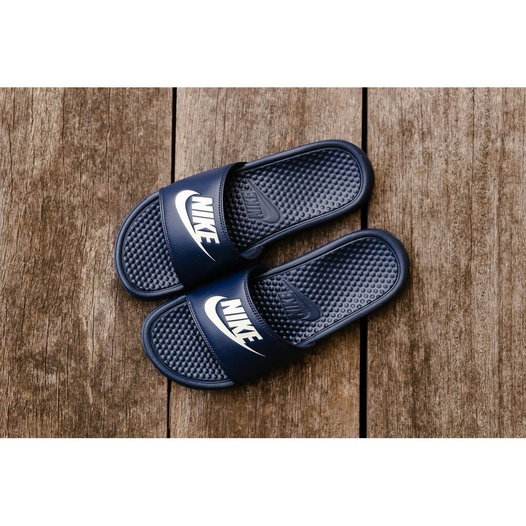 Dép Nam Nike Benassi JDI Xanh Navy - 343880-403 [Chính Hãng]