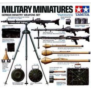MÔ HÌNH LẮP RÁP CHÍNH HÃNG TAMIYA INFANTRY WEAPON SET