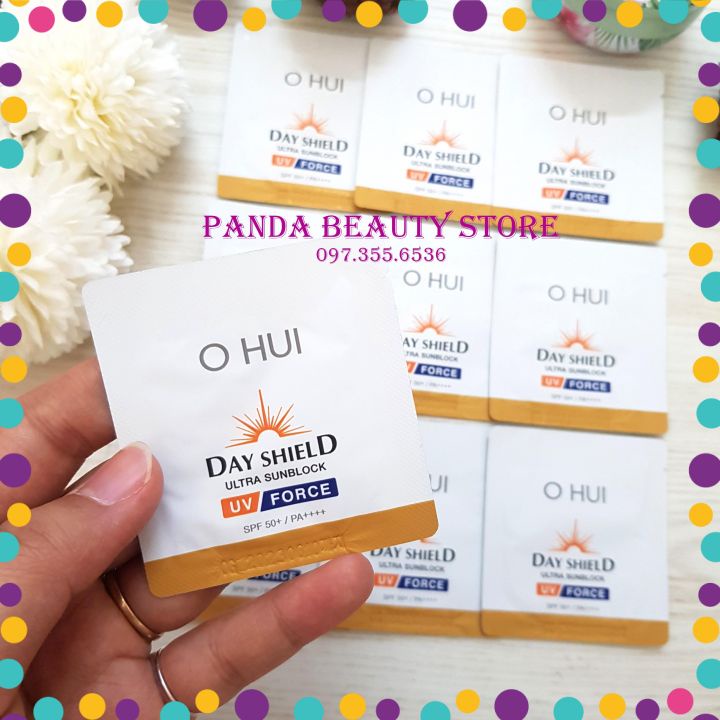 ⚡COMBO⚡ Gói Sample Kem Chống Nắng OHUI Day Shield Ultra Sunblock UV Force 1ml SPF50+/PA+++
