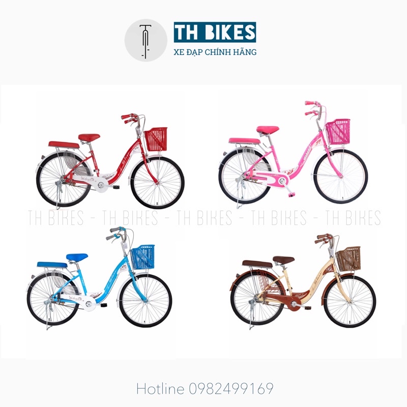 Xe đạp học sinh VHBIKE - WAHAMA - HELLOKITTY 24 inch đủ màu