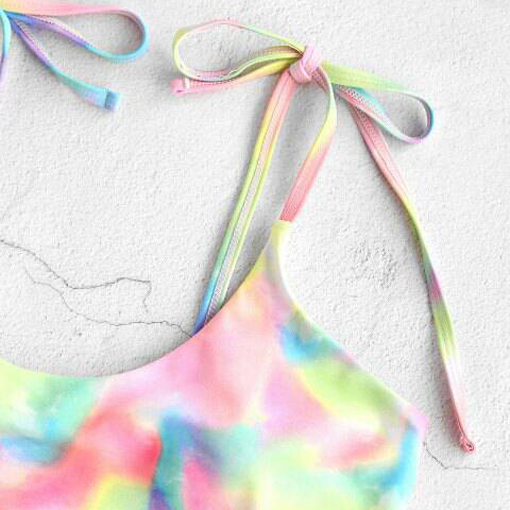 Bộ Bikini Mảnh Cột Dây Cổ Yếm Quyến Rũ Cho Nữ | BigBuy360 - bigbuy360.vn