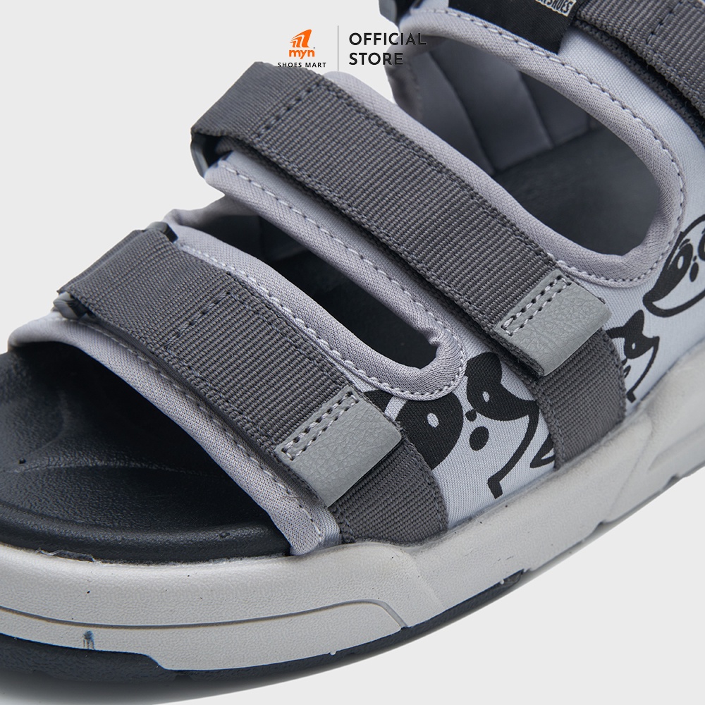 Sandal ZX Unisex Meta 3121 Raccoon Grey xăng đan 3 quai đế Phylon 3 lớp