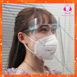 Kính Bảo Hộ, Phòng Chống Dịch, Mặt Nạ Chống Giọt Bắn Phòng Dịch Hàng Việt Nam Chất Lượng Cao, Trong Suốt