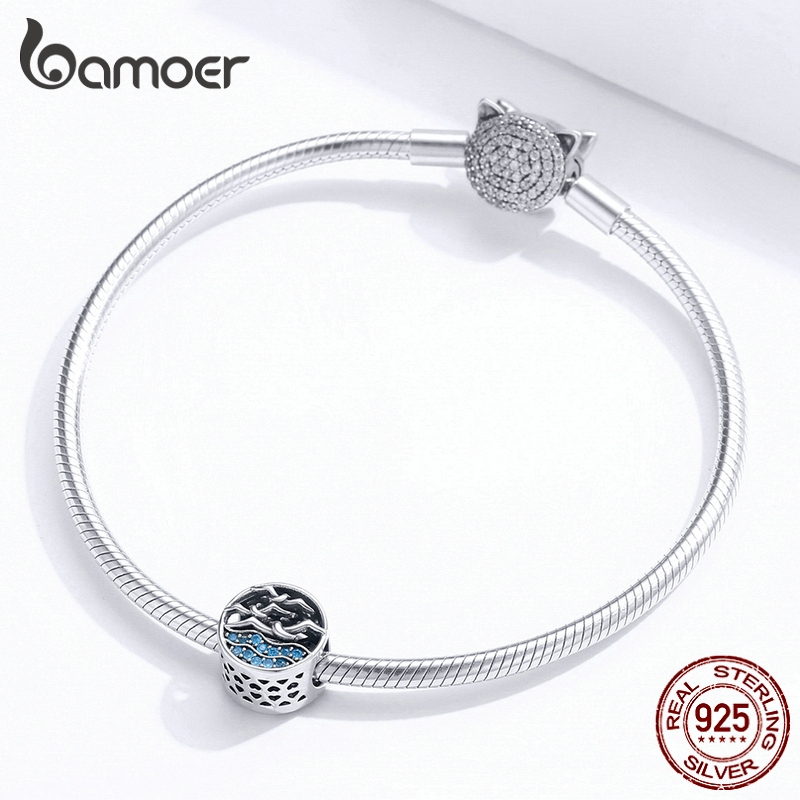 Hạt charm Bamoer bạc 925 thời trang cho nữ