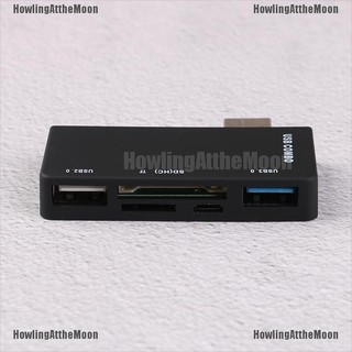 VN USB 3.0 transport hub adapter/card reader for surface pro computer accessories ET