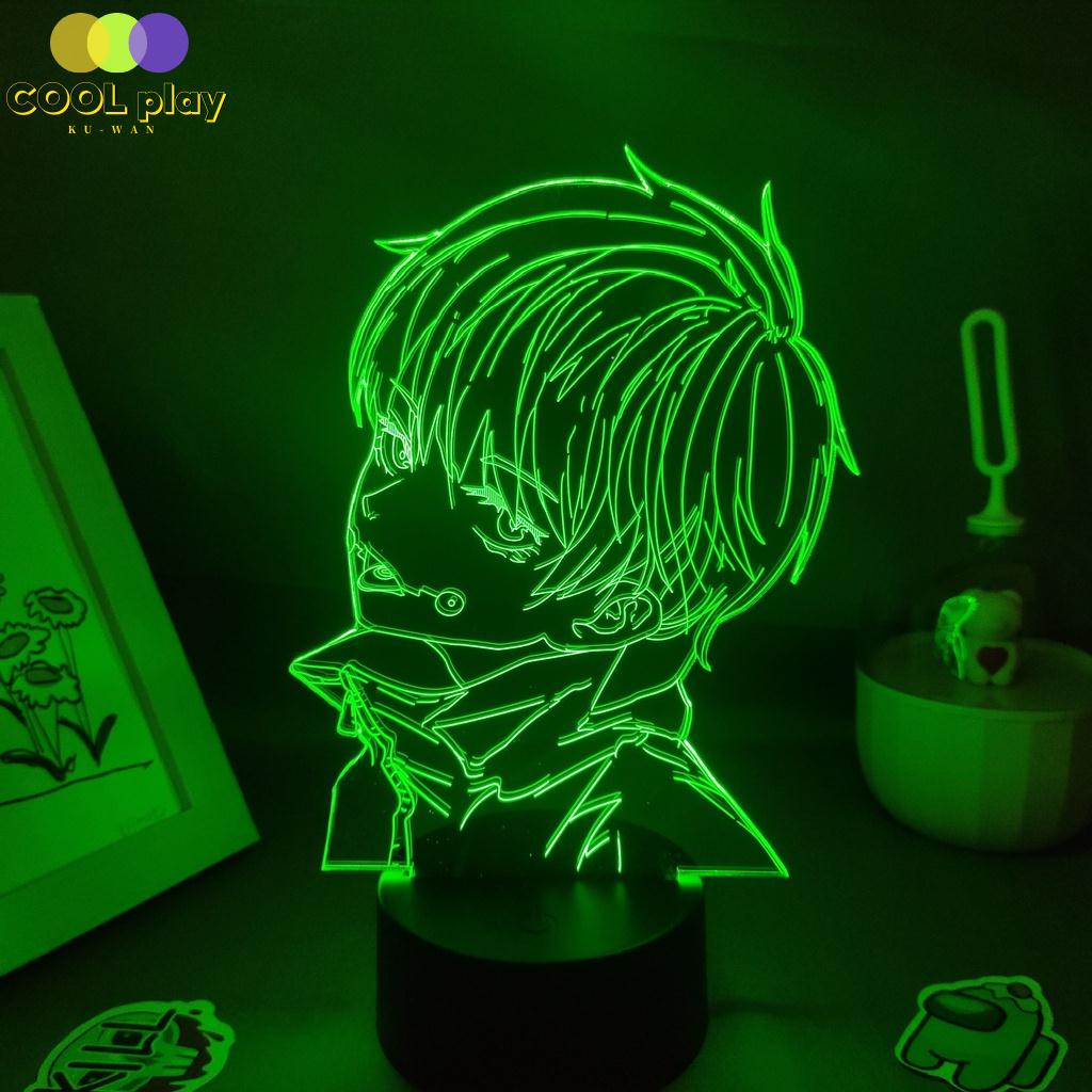 Đèn Ngủ LED 3D Hình Nhân Vật Anime Jujutsu Kaisen