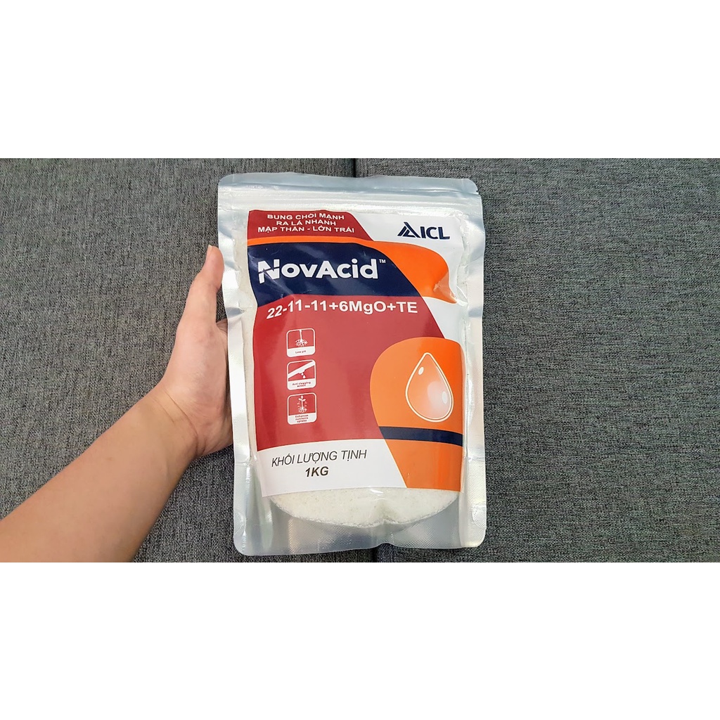 Phân Bón Hòa Tan Israel NovAcid 22-11-11+6MgO+TE.