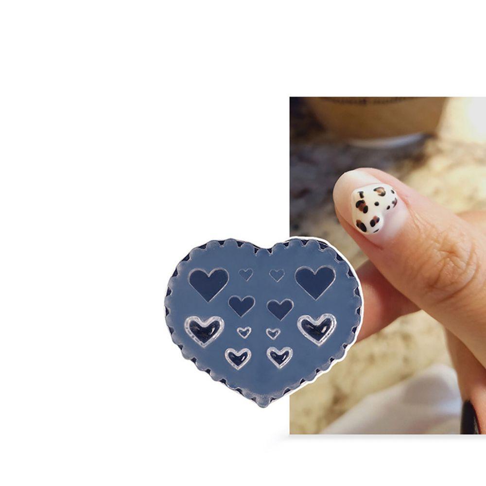 Khuôn In Trang Trí Móng Tay Hình Nơ 3D