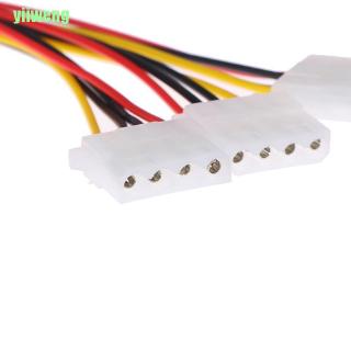 Dây cáp chia nguồn IDE 1- đến 3 Molex IDE 4 Pin